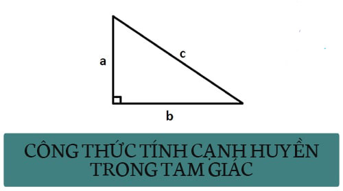 Công thức tính cạnh tam giác vuông [chuẩn nhất] & kèm bài giải