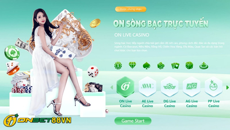 Casino trực tuyến tại Onbet88 – Kinh nghiệm chơi game dễ thắng 100%