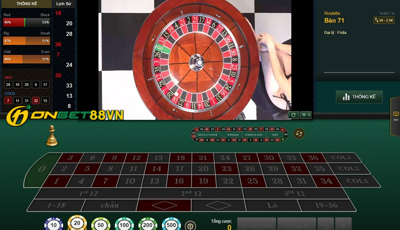 Tham gia game Roulette và thử tài săn tiền thưởng cực khủng