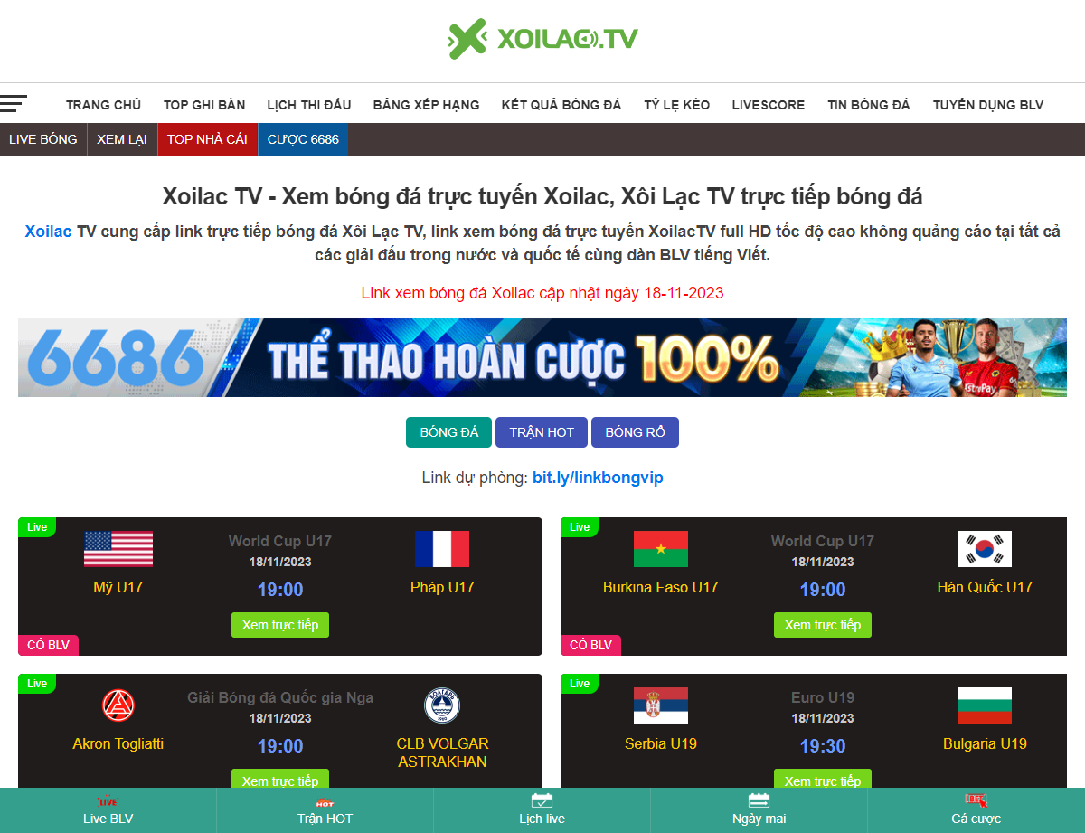 Vì sao Xoilac TV hetgia.com trở thành kênh xem bóng đá hàng đầu hiện nay?