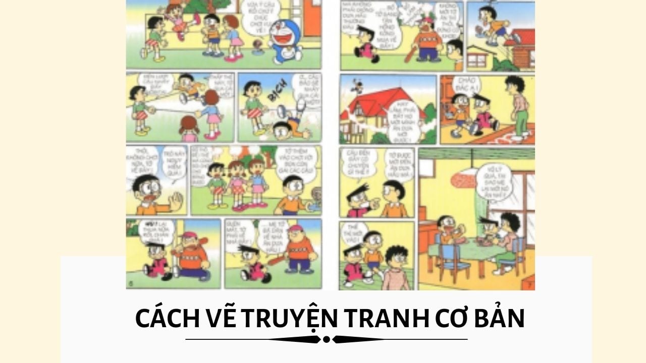 Hướng Dẫn Cách Vẽ Truyện Tranh Trên Giấy A4 Cho Bạn Mới Bắt Đầu