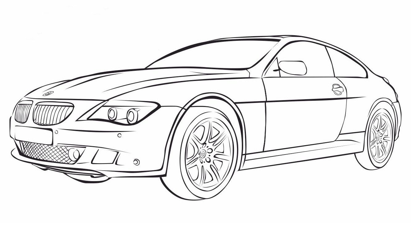 Cách vẽ ôtô đẹp nhất thế giới Mecerdes Audi tham khảo