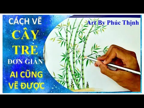 Những loại bút chì nào phù hợp để vẽ cây tre dễ nhất?
